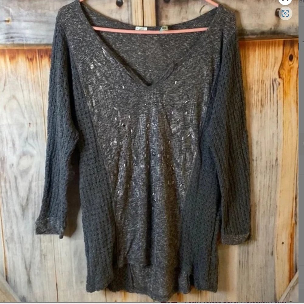 Maurices studded long sleeved top